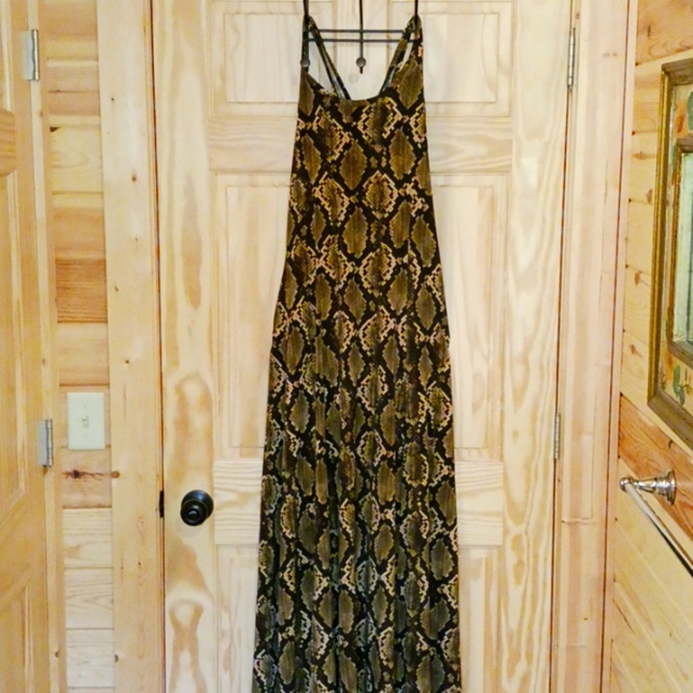 PRICE REDUCED - MICHAEL Michael Kors Snakeskin Print Sundress